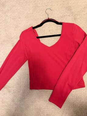 Lululemon Align Long Sleeve - Pomegranate